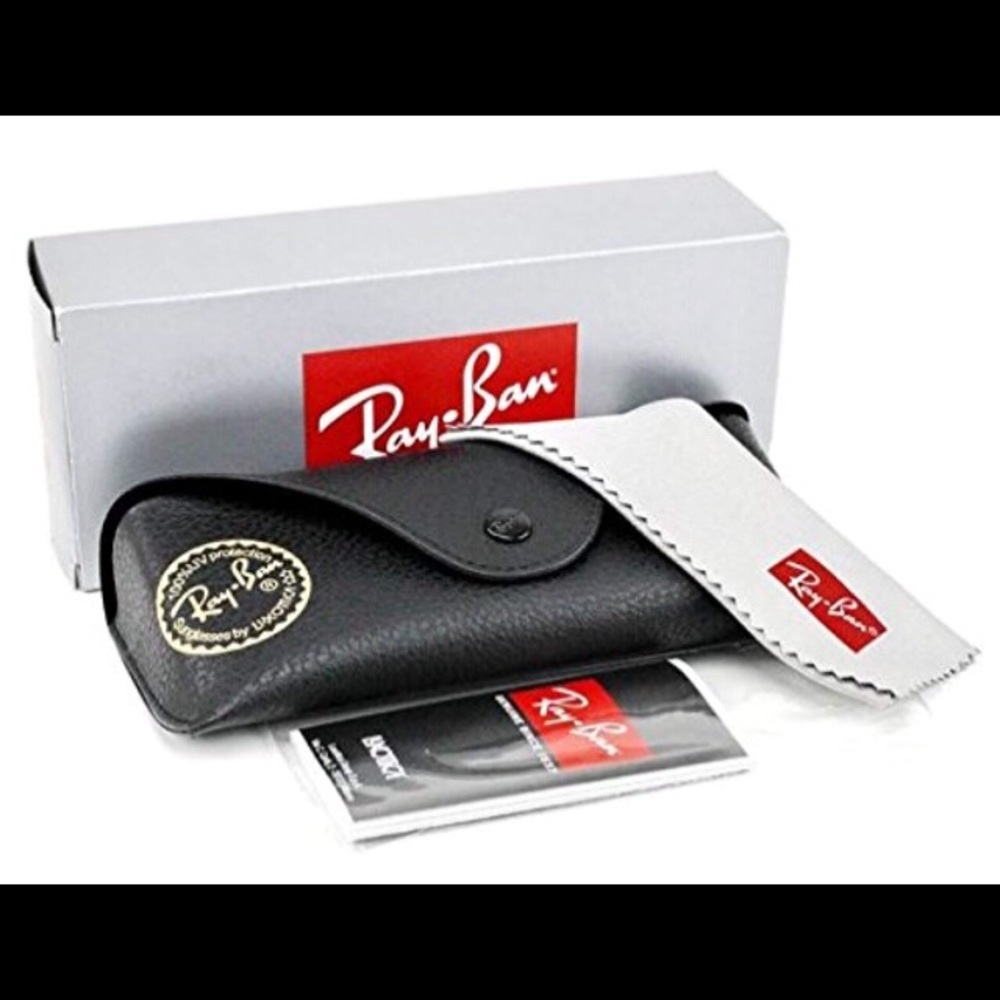 RAY-BAN 🌈 AVIATOR RAINBOW METAL MIRROR SUNGLASSES - Picture 3 of 8